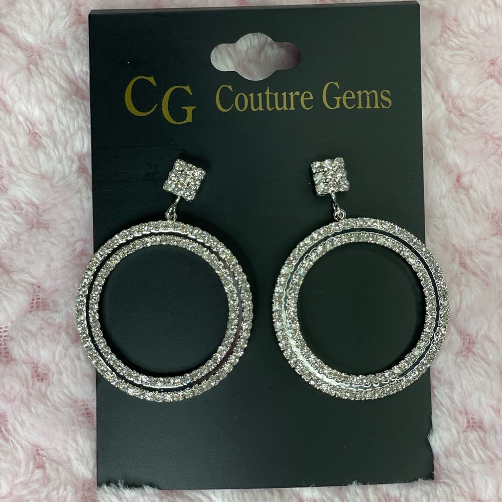 Sparkly Rhinestone Earrings